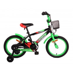 Bicicleta pentru copii, 12“, Splendor SPL12N (verde+negru)