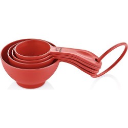 Set 4 cupe pentru masurare, 60, 80, 120 si 240 ml, Qlux...