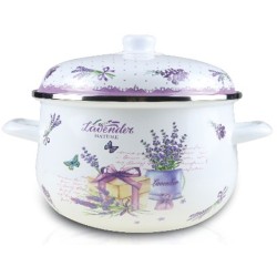 Cratita emailata cu capac , 20 cm, 2.90 l , Grunberg...